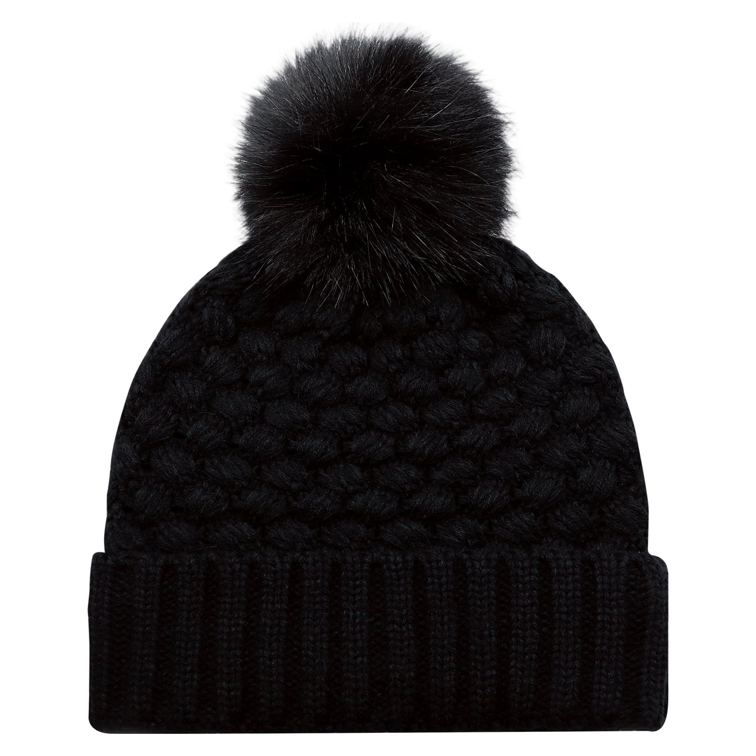 AJM -Bubble knit Pom-Pom Toque- 9L580L