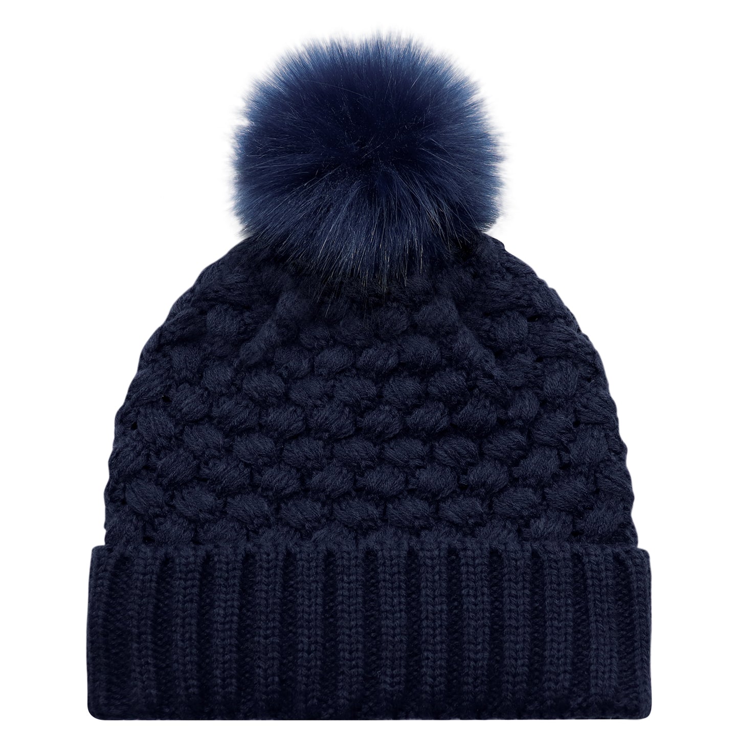 AJM -Bubble knit Pom-Pom Toque- 9L580L