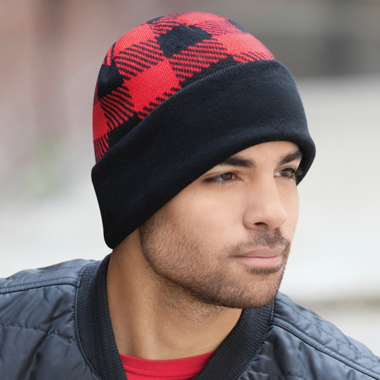 AJM -Lumberjack Style Cuffed Toque- 9N555M