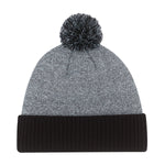 AJM -Heather Pom-Pom Cuffed Toque- 9P184M