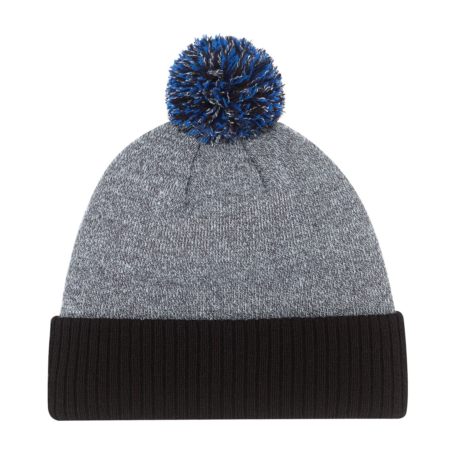 AJM -Heather Pom-Pom Cuffed Toque- 9P184M