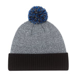 AJM -Heather Pom-Pom Cuffed Toque- 9P184M