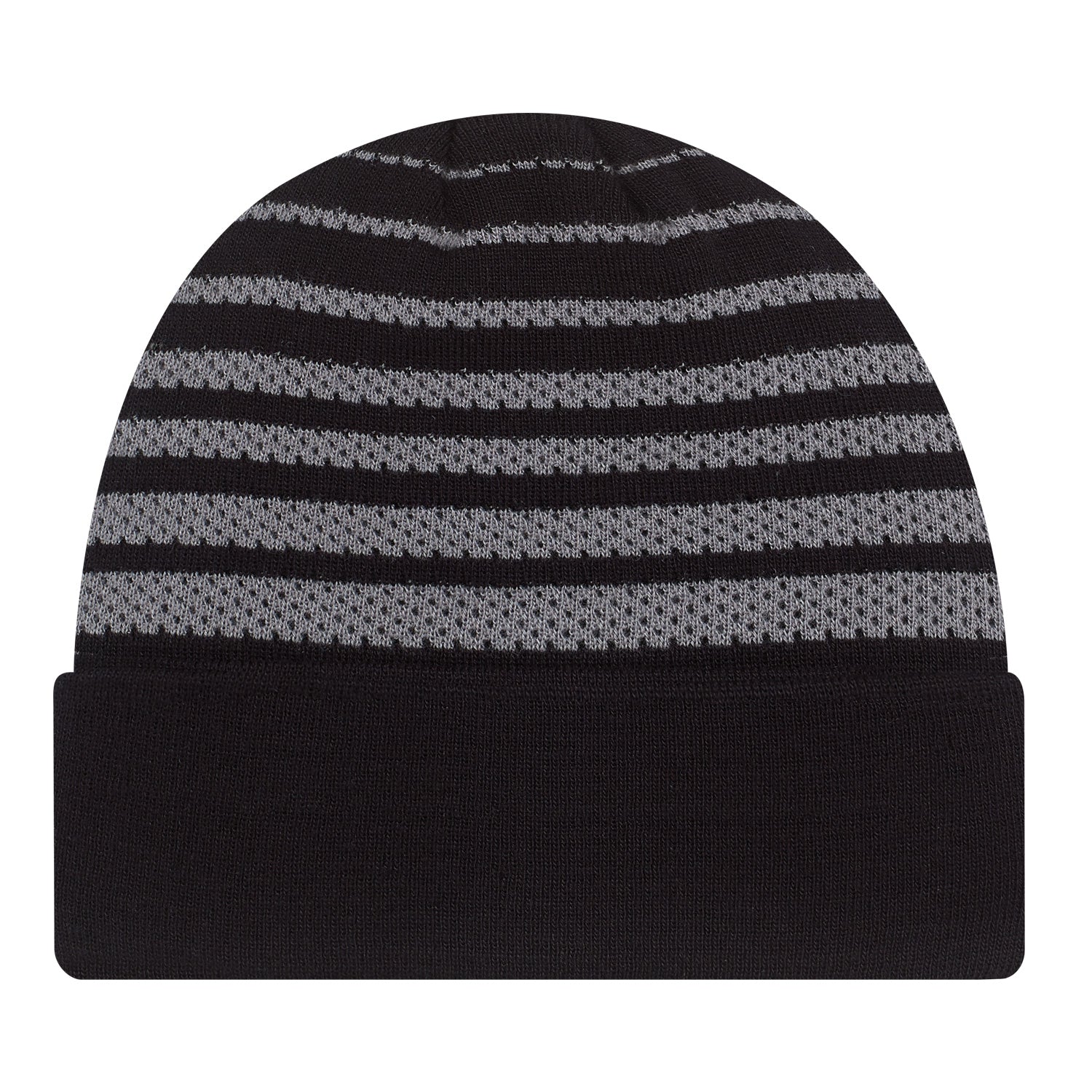 AJM -Mesh Stripe Cuffed Toque- 9Q204M