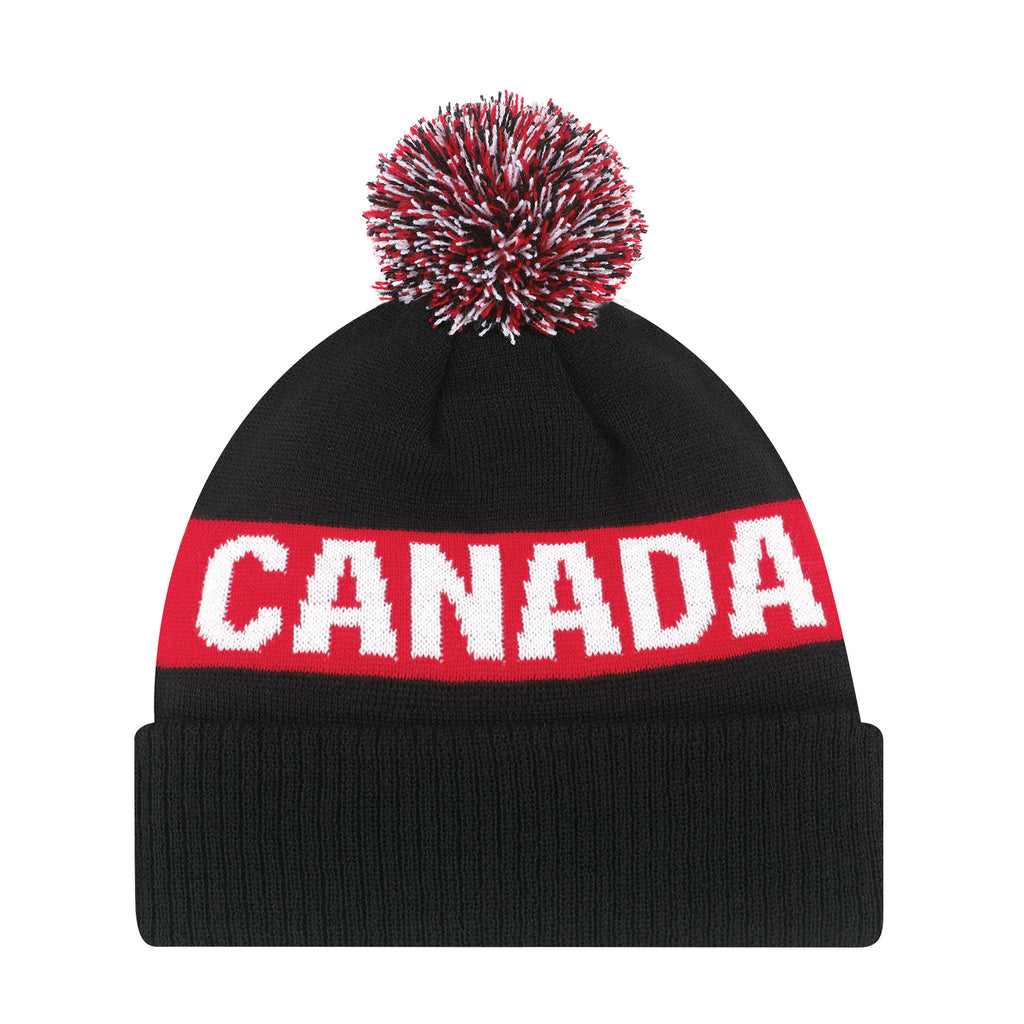AJM -Canada Cuff Pom-Pom Toque- 9R215M