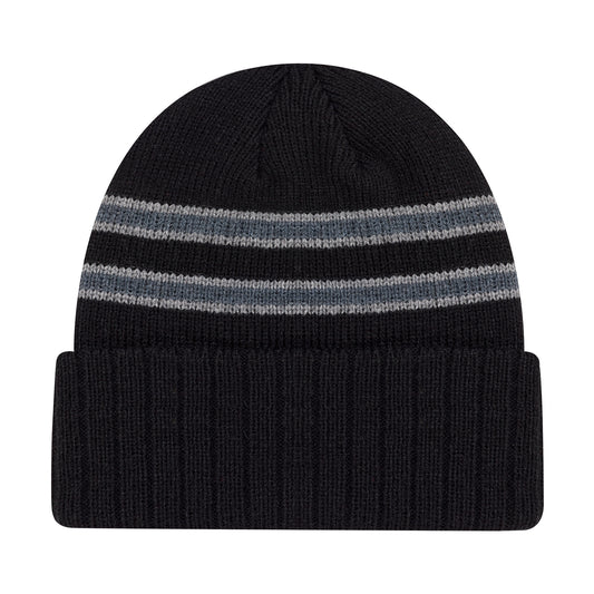 AJM -Cable Rib Knit Cuff Stripped Toque- 9W198M