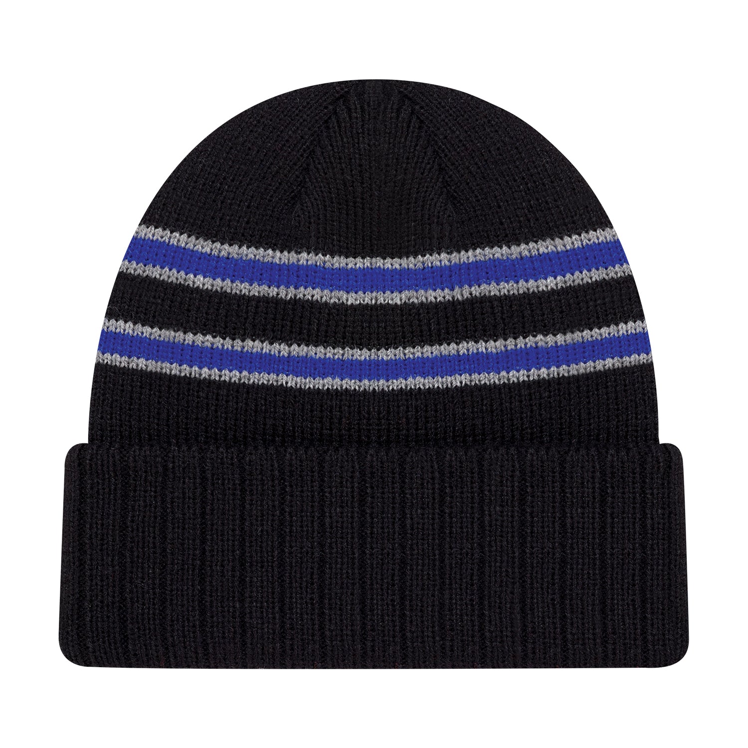 AJM -Cable Rib Knit Cuff Stripped Toque- 9W198M