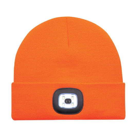 AJM - Plain Colour Cuff Toque with LED light- 9X539M