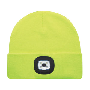 AJM - Plain Colour Cuff Toque with LED light- 9X539M