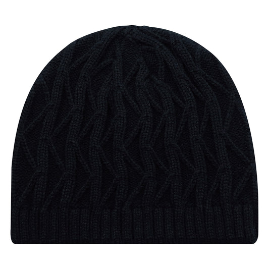 AJM -Jacquard Cable Knit Toque- 9Y030M