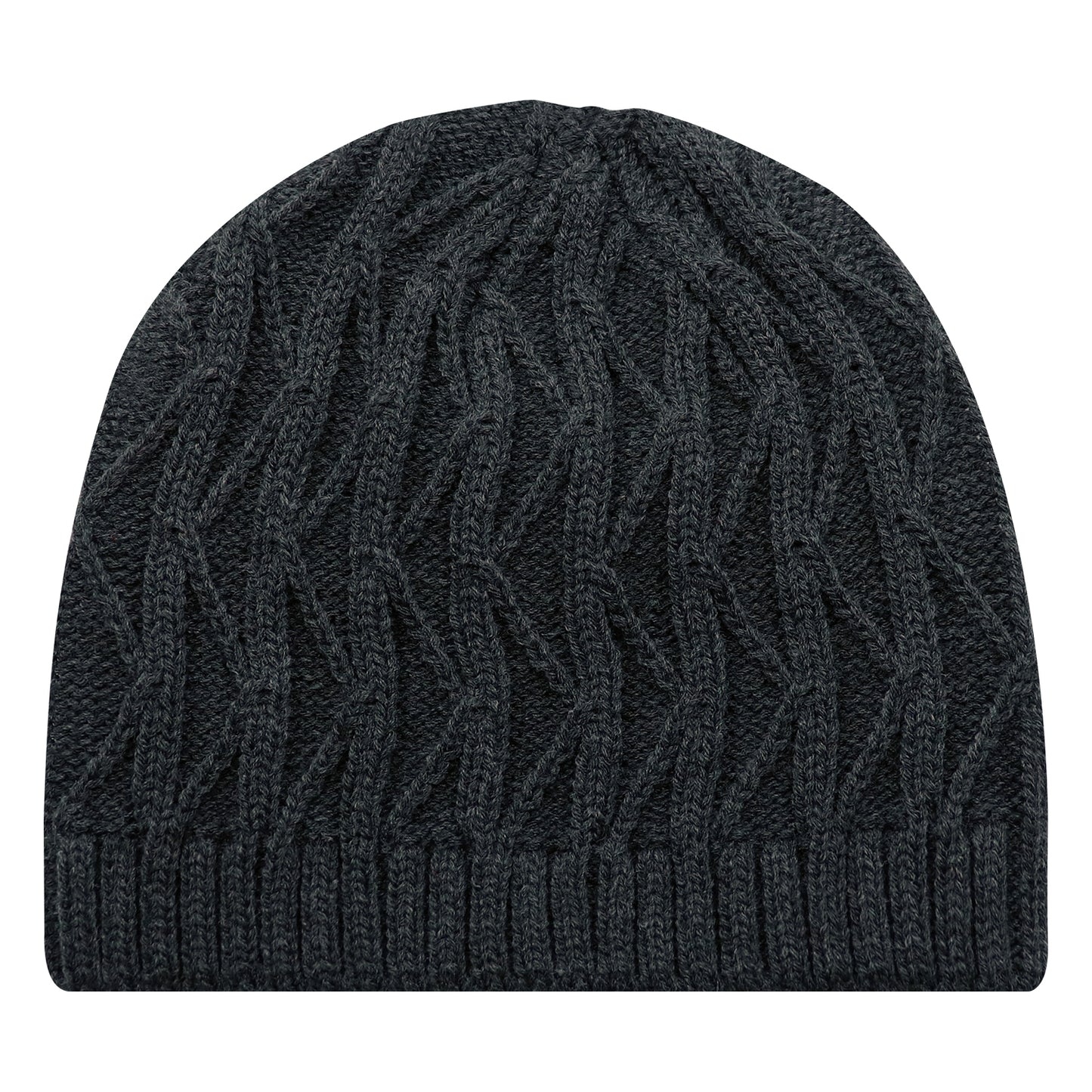 AJM -Jacquard Cable Knit Toque- 9Y030M