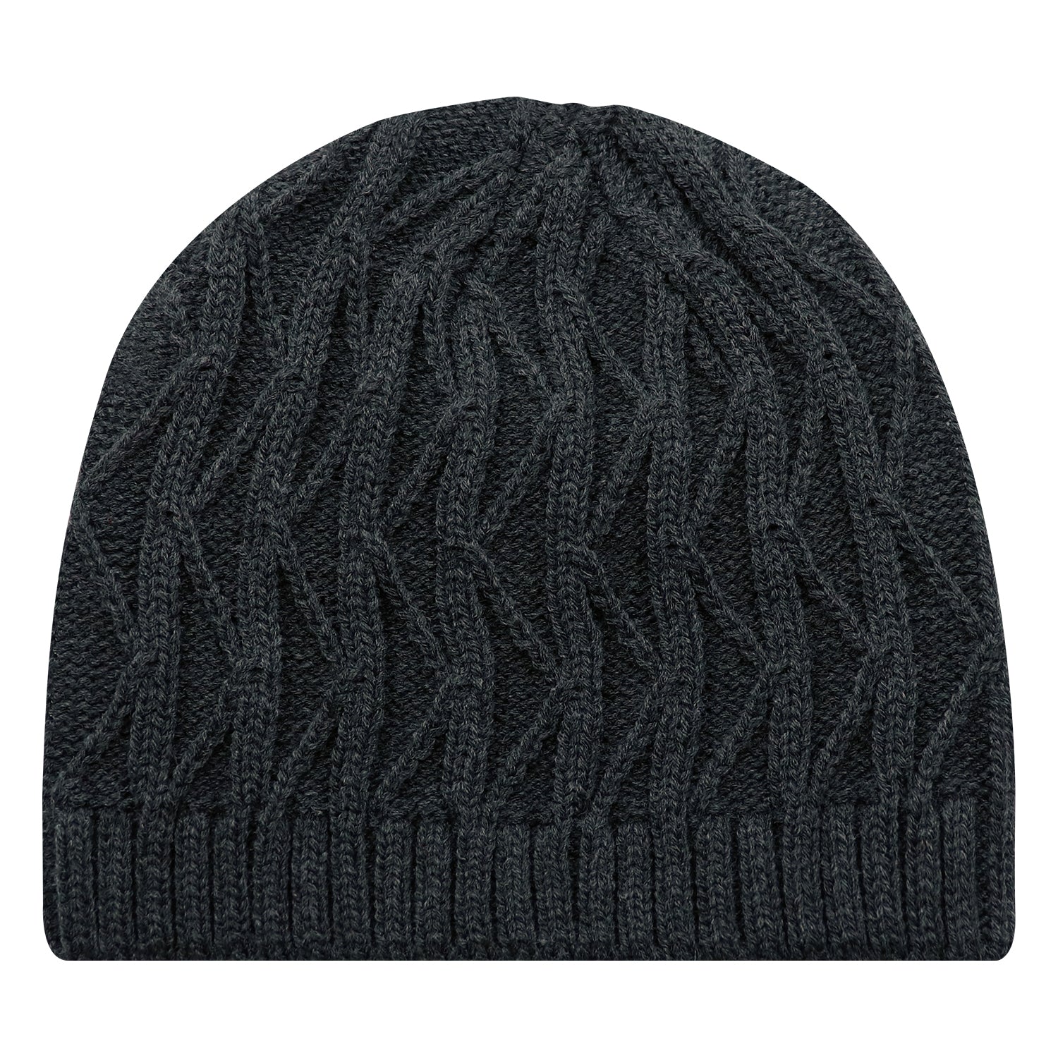 AJM -Jacquard Cable Knit Toque- 9Y030M