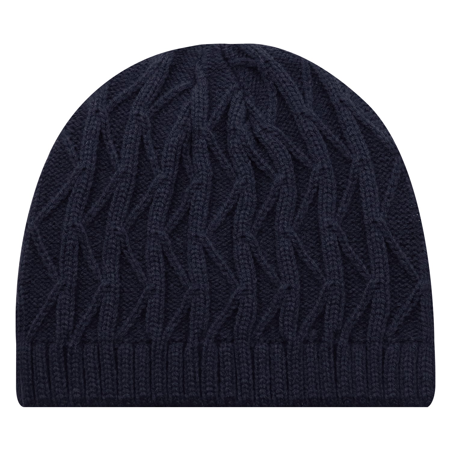 AJM -Jacquard Cable Knit Toque- 9Y030M