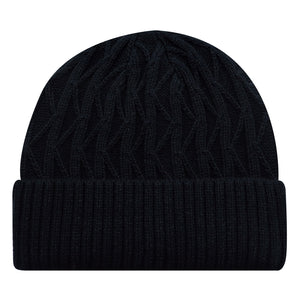 AJM -Jacquard Cable Knit Cuffed Toque- 9Y530M