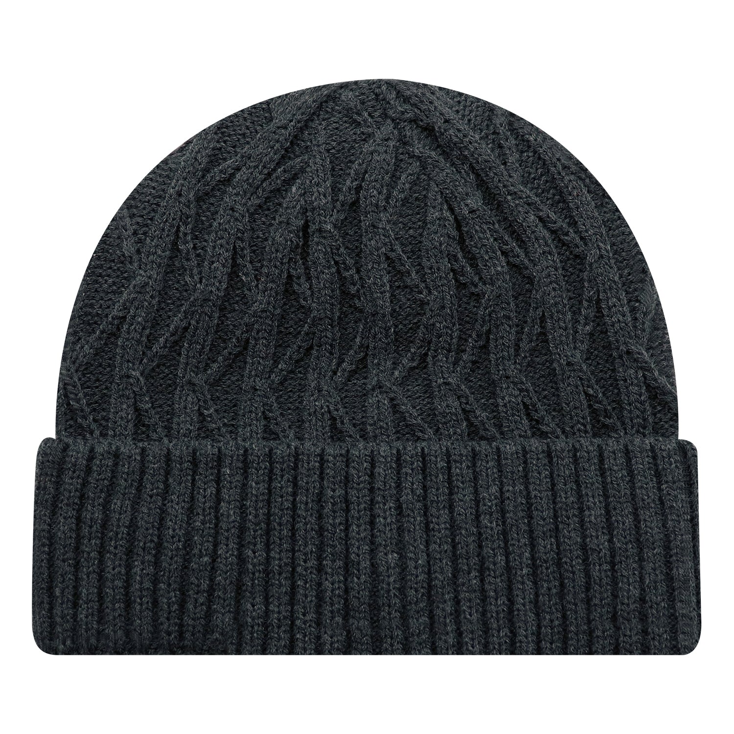 AJM -Jacquard Cable Knit Cuffed Toque- 9Y530M