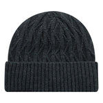AJM -Jacquard Cable Knit Cuffed Toque- 9Y530M