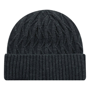 AJM -Jacquard Cable Knit Cuffed Toque- 9Y530M