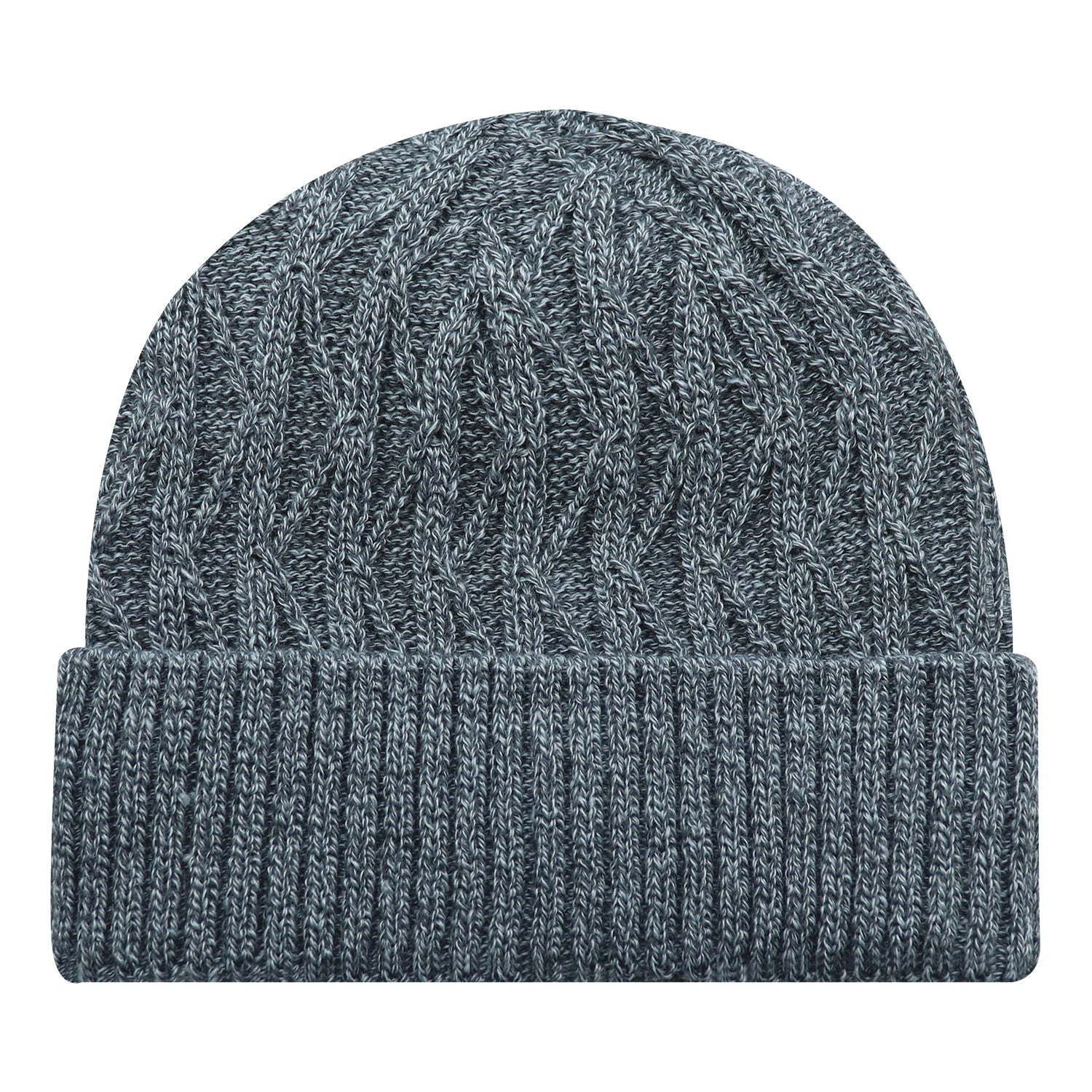 AJM -Jacquard Cable Knit Cuffed Toque- 9Y530M