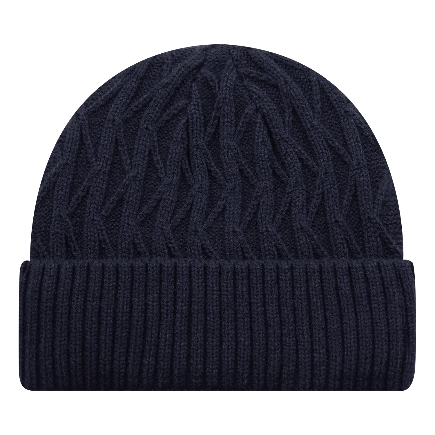 AJM -Jacquard Cable Knit Cuffed Toque- 9Y530M