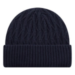 AJM -Jacquard Cable Knit Cuffed Toque- 9Y530M