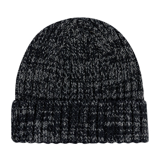 AJM -Chunky Rib Knit Cuffed Toque- 9Z590M