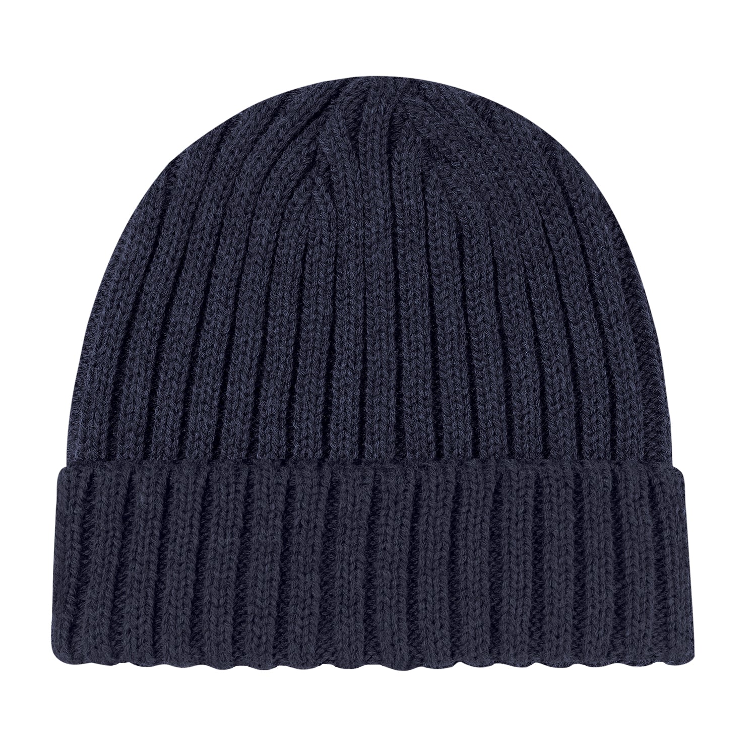 AJM -Chunky Rib Knit Cuffed Toque- 9Z590M
