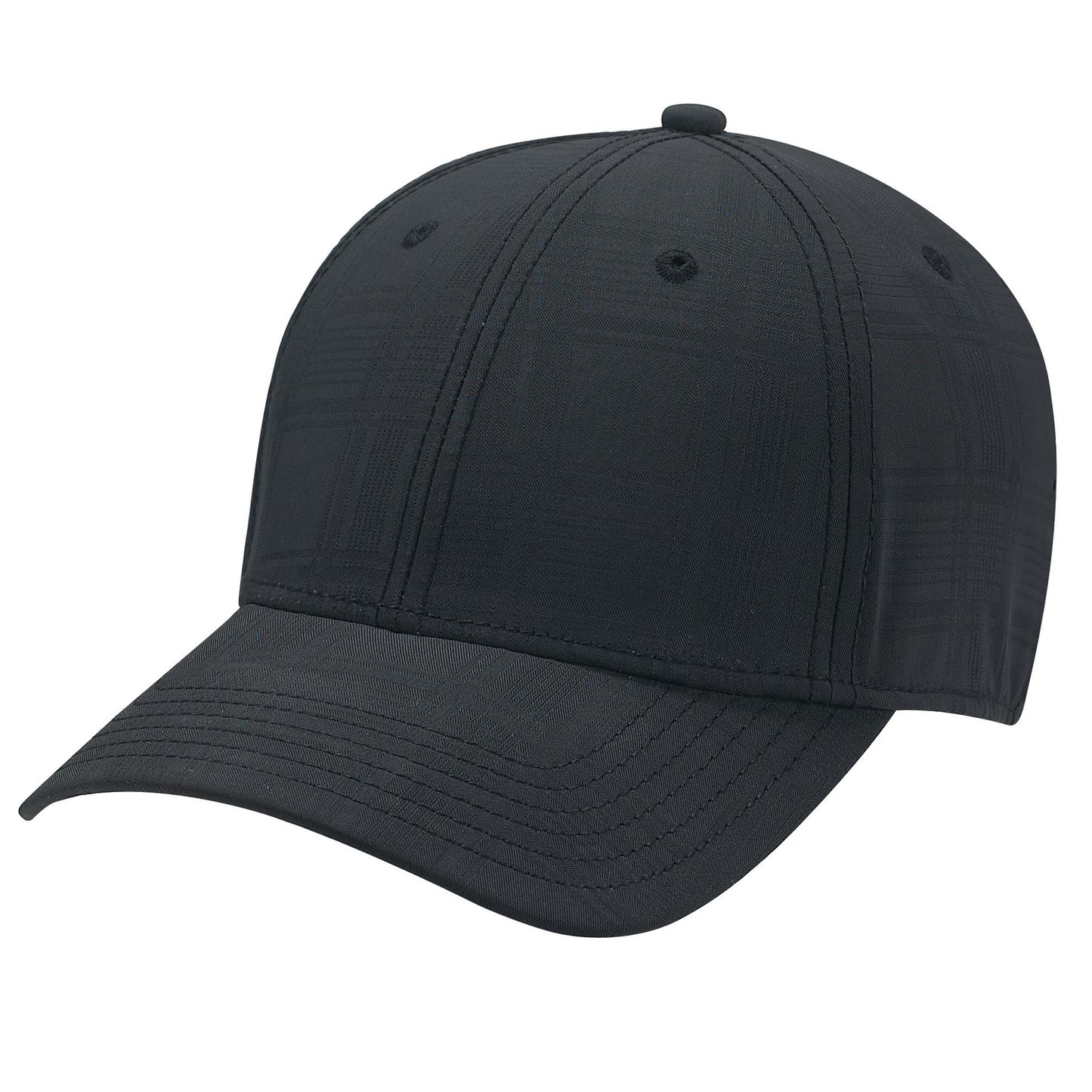 AJM -Polyester Plaid & Spandex Cap- AC0006