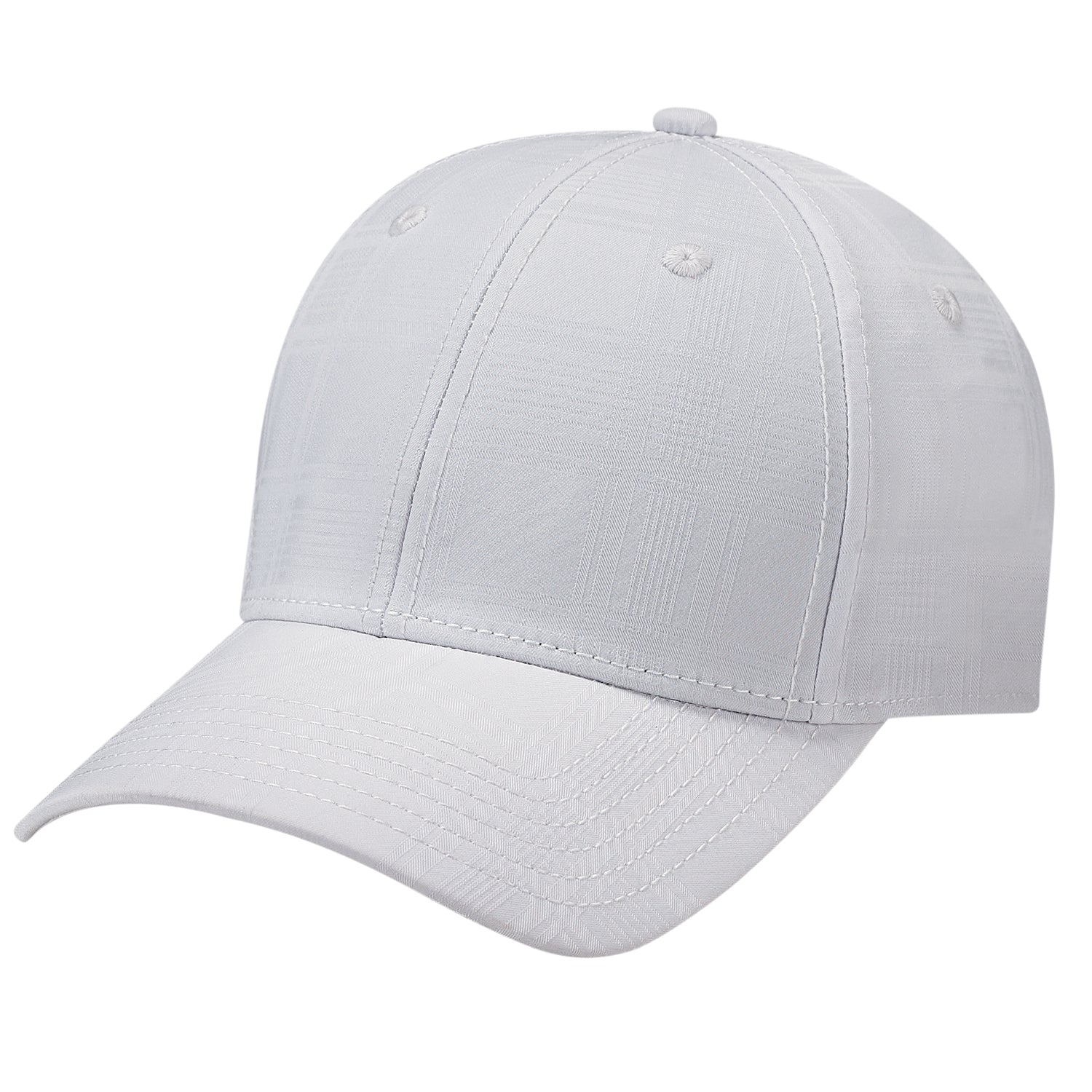 AJM -Polyester Plaid & Spandex Cap- AC0006
