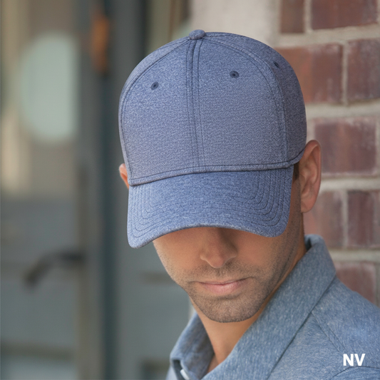 AJM -Polyester Heather & Spandex Cap- AC0008