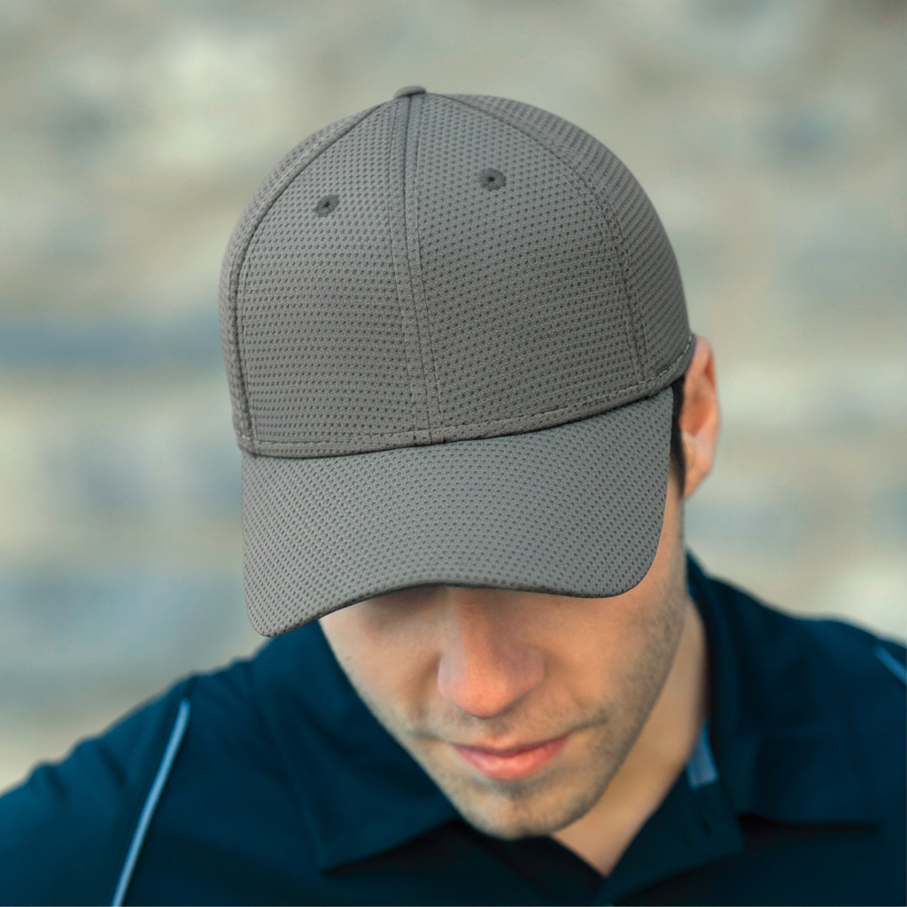 AJM -Deluxe Polyester Fused Mesh Cap- AC0012