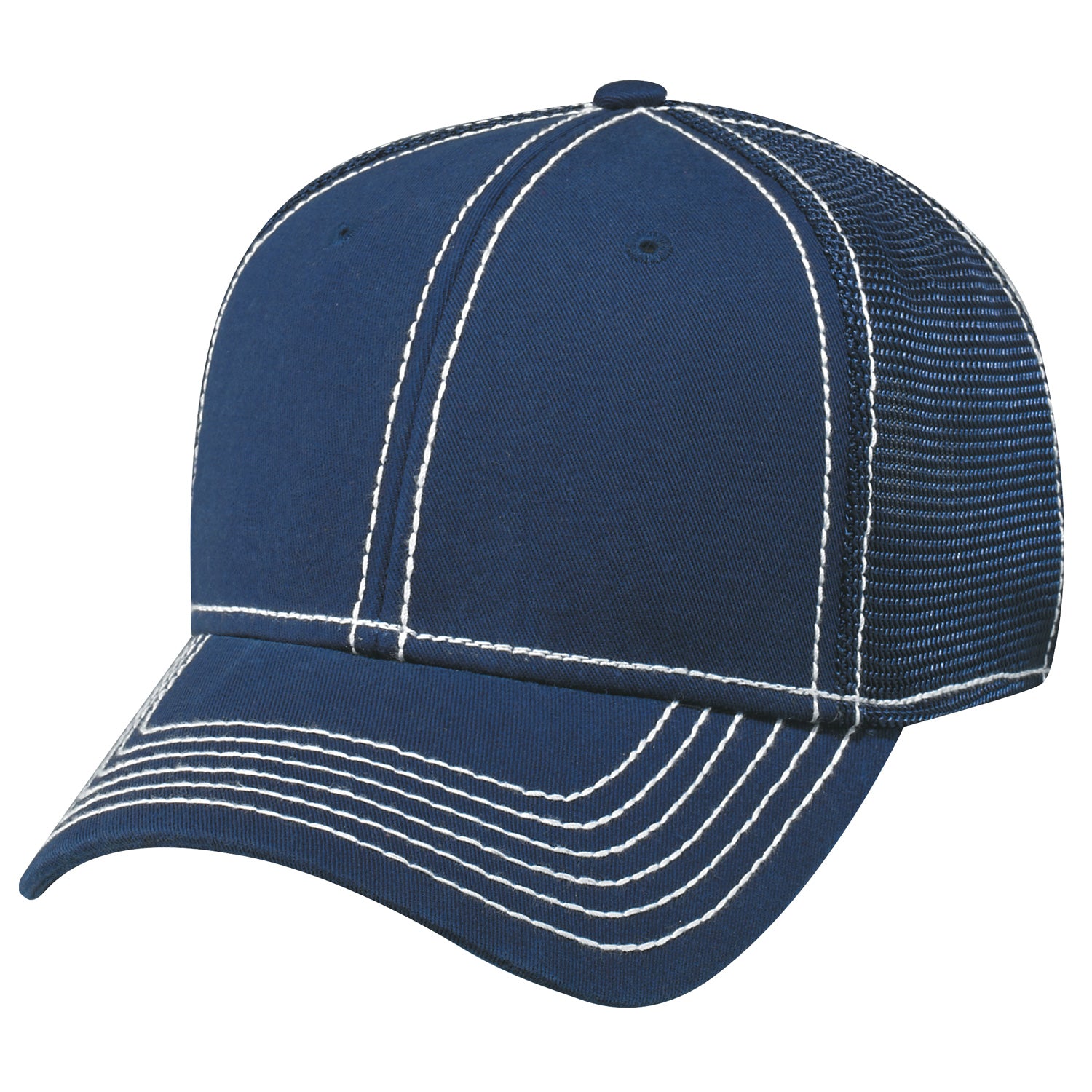 AJM -Washed Chino Twill & Mesh Cap- AC0021