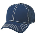 AJM -Washed Chino Twill & Mesh Cap- AC0021