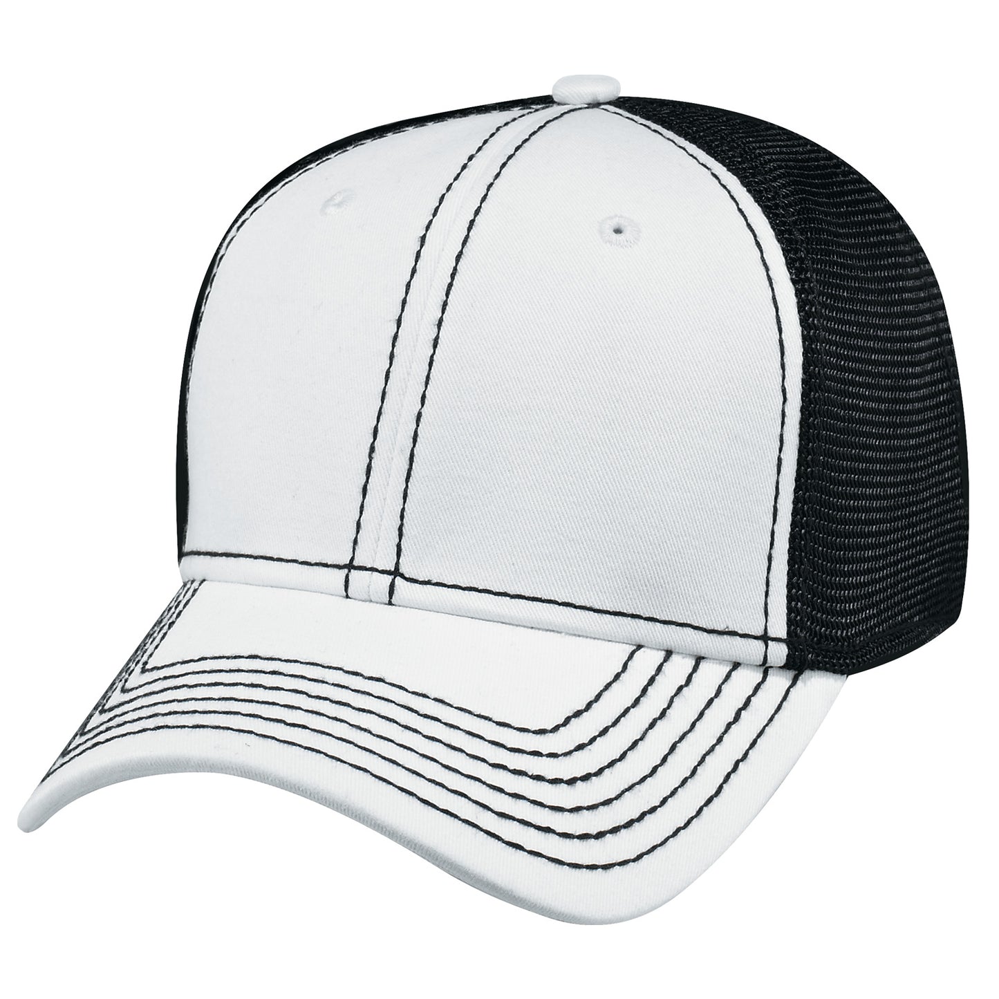AJM -Washed Chino Twill & Mesh Cap- AC0021
