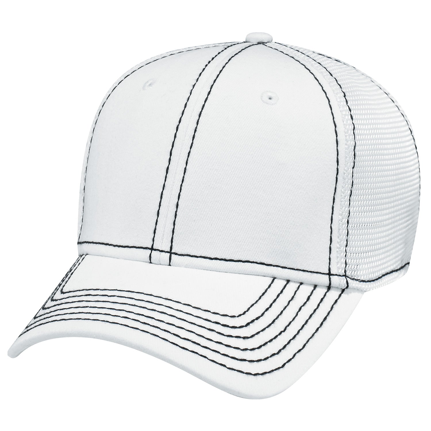 AJM -Washed Chino Twill & Mesh Cap- AC0021