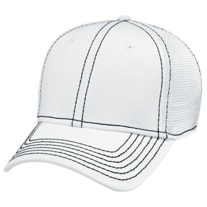 AJM -Washed Chino Twill & Mesh Cap- AC0021