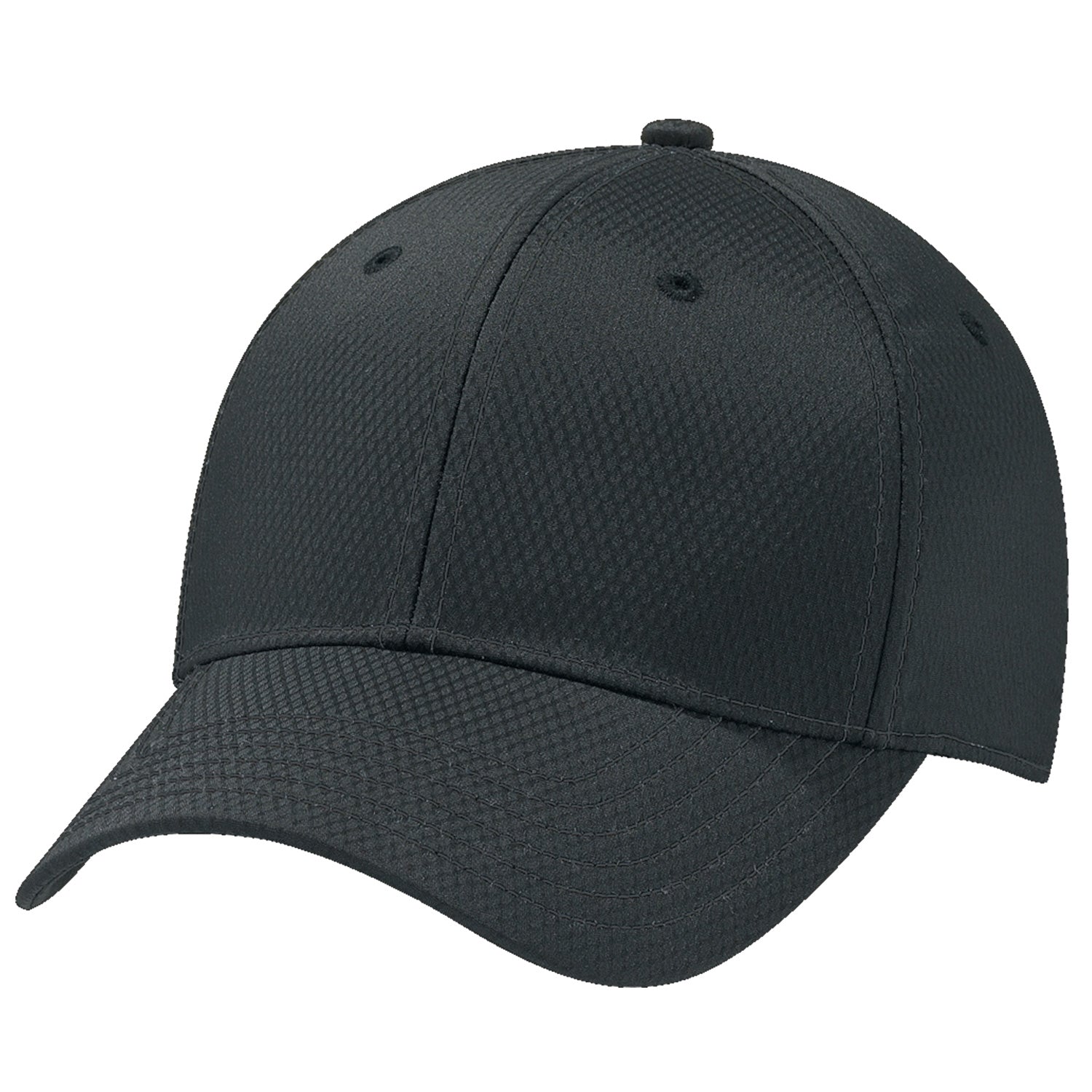 AJM -Polyester Diamond & Spandex Classic Baseball Cap- AC5014