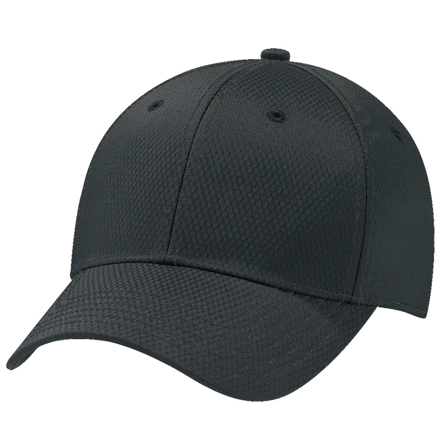 AJM -Polyester Diamond & Spandex Classic Baseball Cap- AC5014