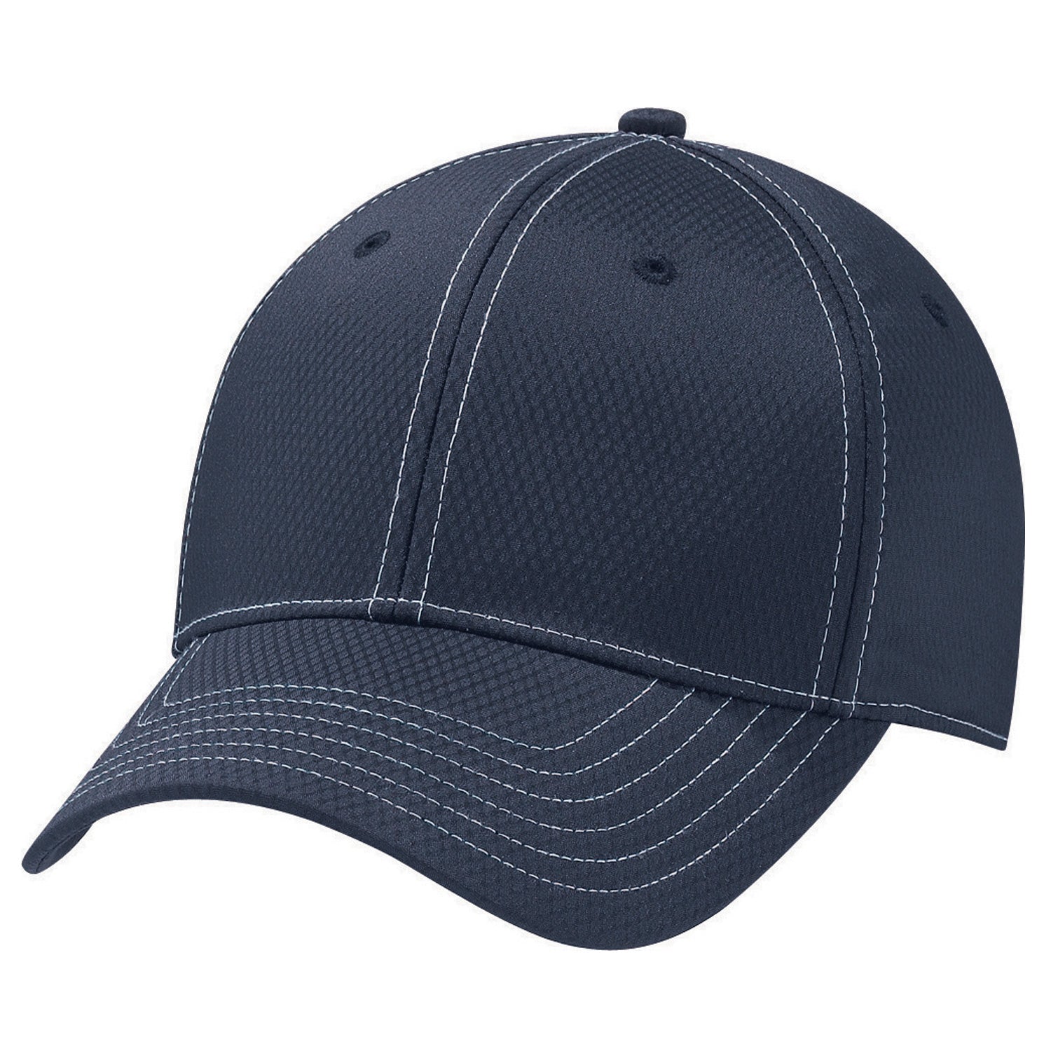AJM -Polyester Diamond & Spandex Classic Baseball Cap- AC5014