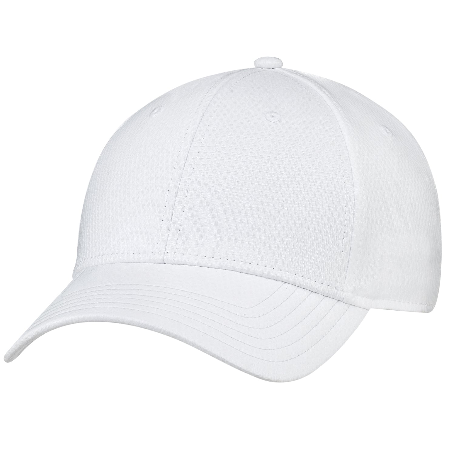 AJM -Polyester Diamond & Spandex Classic Baseball Cap- AC5014