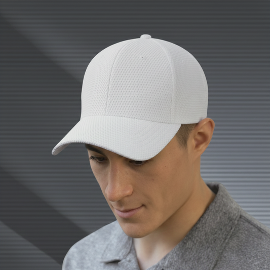 AJM - Buckram Laminated Front Panels Cap- AC5017