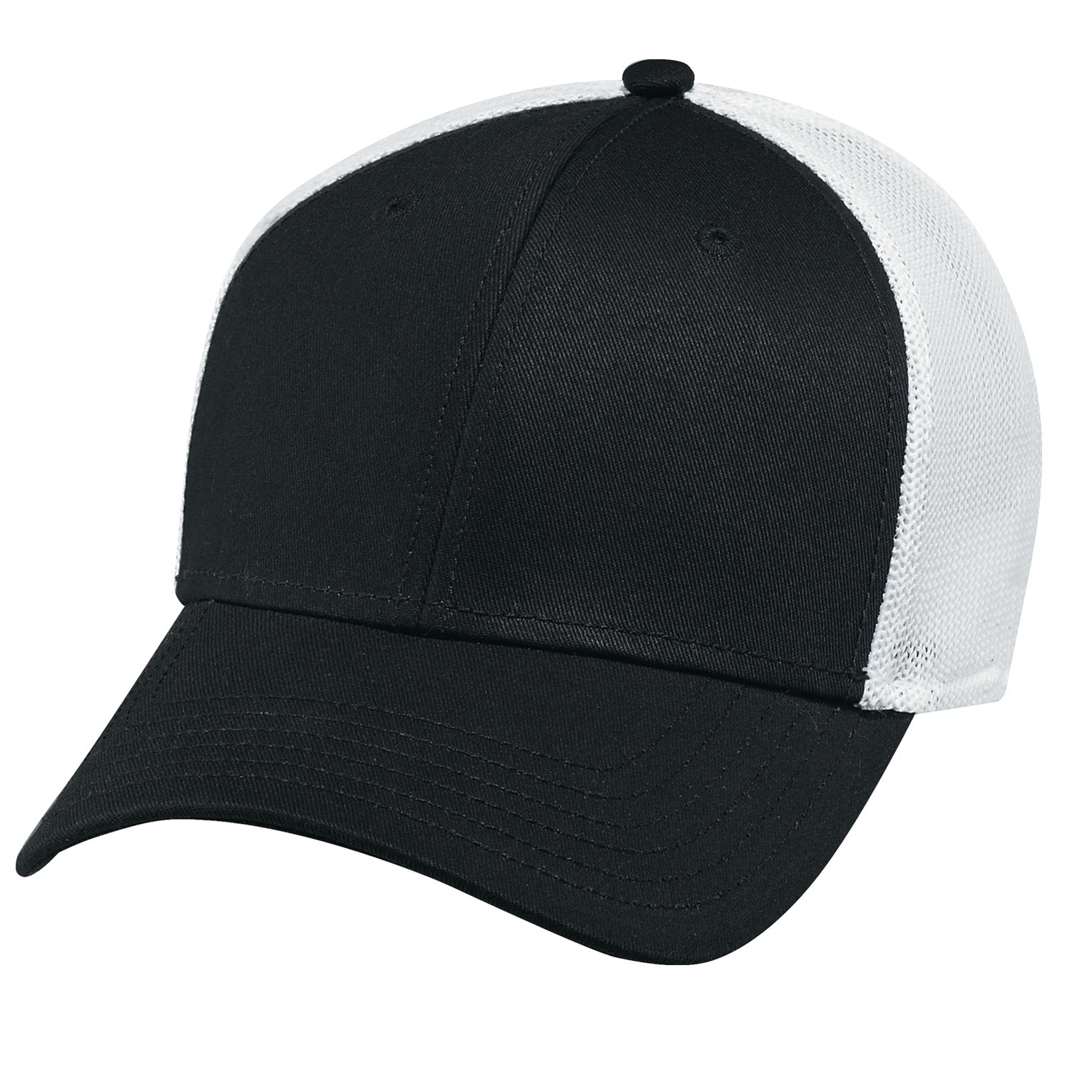 AJM -6 Panel Constructed Round Contour Cap- AC5025