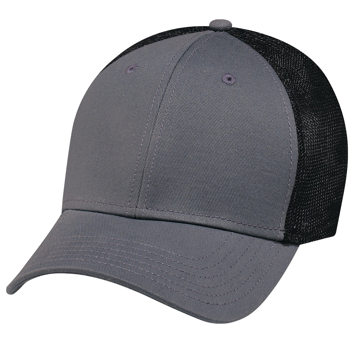 AJM -6 Panel Constructed Round Contour Cap- AC5025