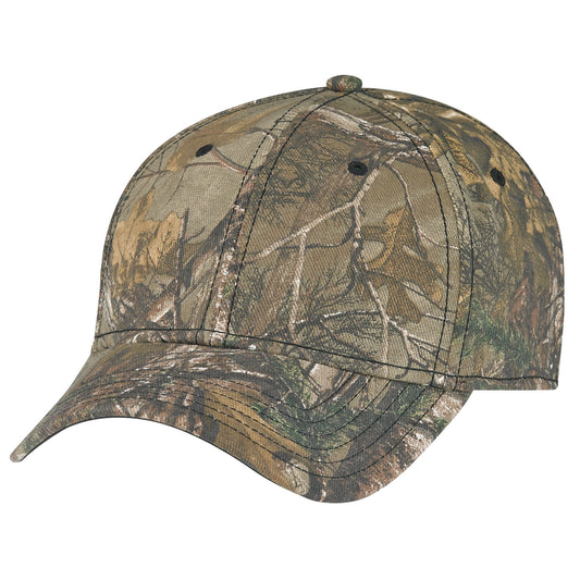 AJM -Realtree Camo Black underpeak Cap- AC6000