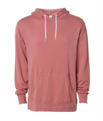 Lightweight Hooded Men's Sweatshirt - Independent Trading Co. AFX90UN