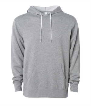 Lightweight Hooded Men's Sweatshirt - Independent Trading Co. AFX90UN