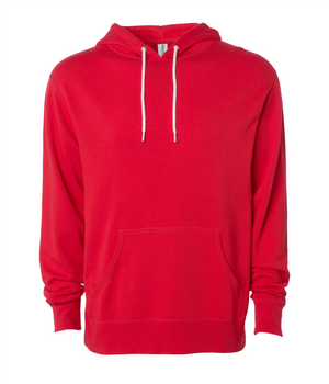 Lightweight Hooded Men's Sweatshirt - Independent Trading Co. AFX90UN
