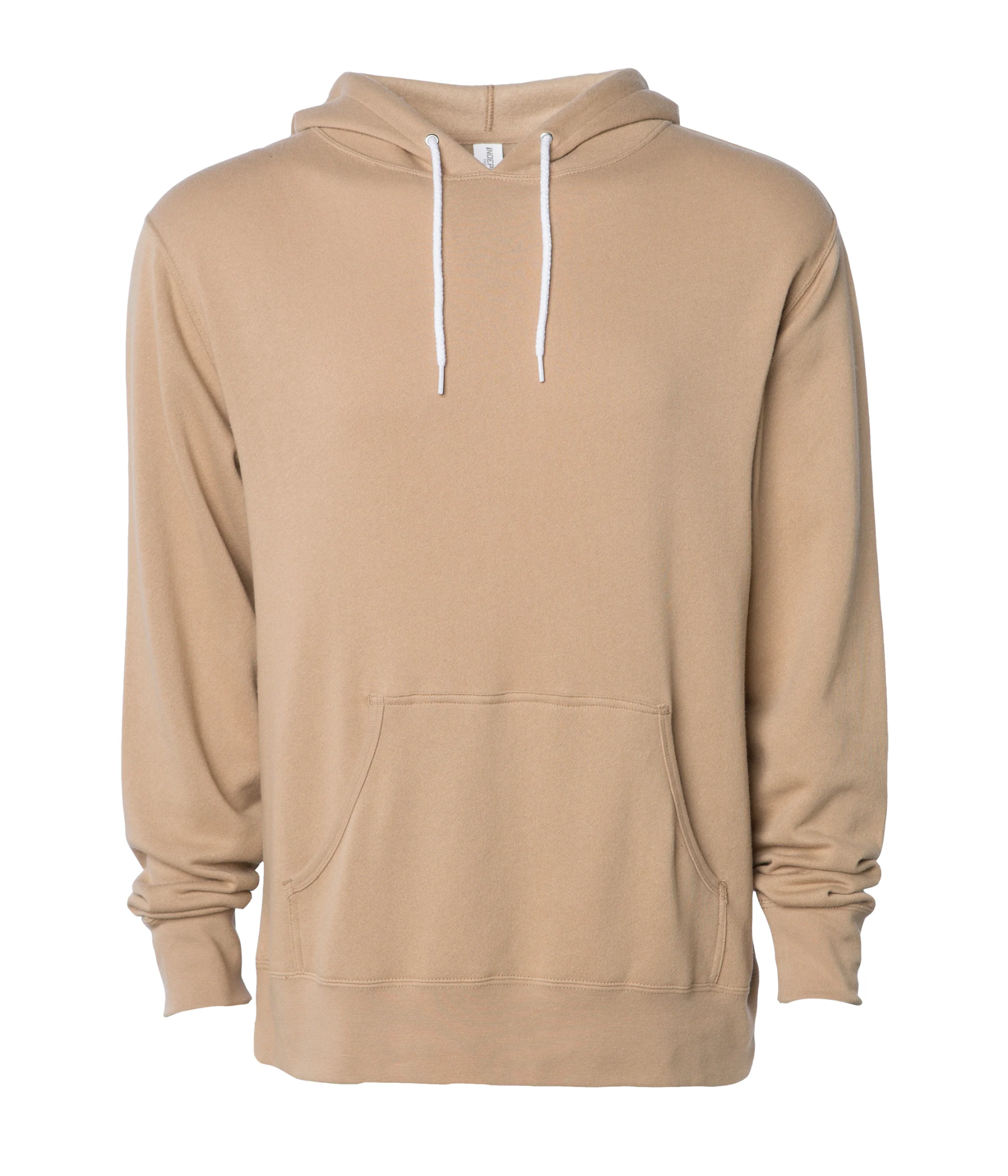 Lightweight Hooded Men's Sweatshirt - Independent Trading Co. AFX90UN