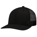 AJM -Duck Canvas & Polyester Mesh Cap- 8D017M