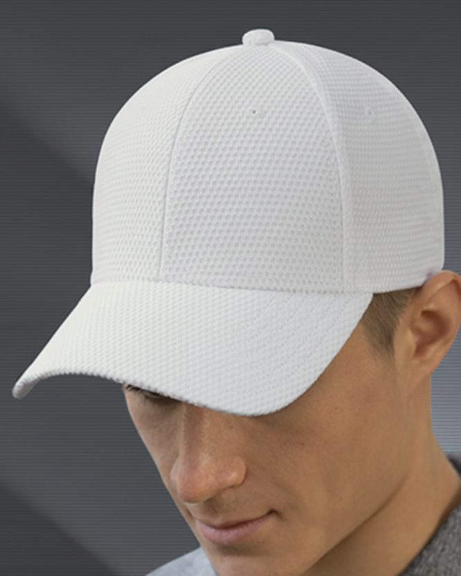 AJM - Buckram Laminated Front Panels Cap- AC5017