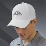 AJM - Buckram Laminated Front Panels Cap- AC5017