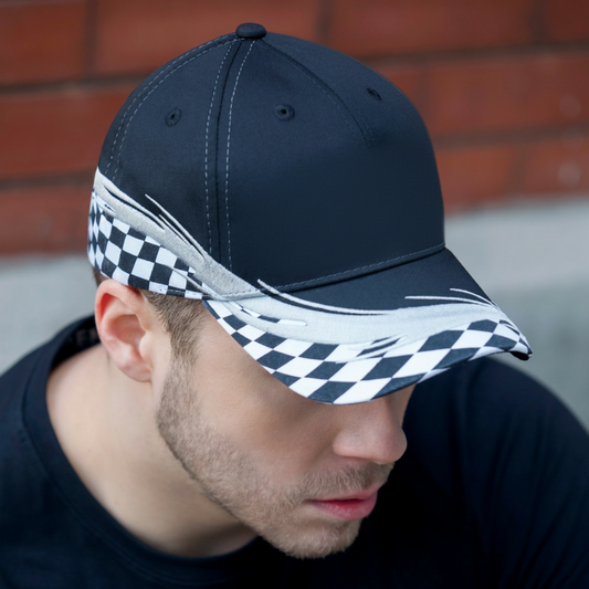 AJM -Starting Flag Printed Cap- 5223M